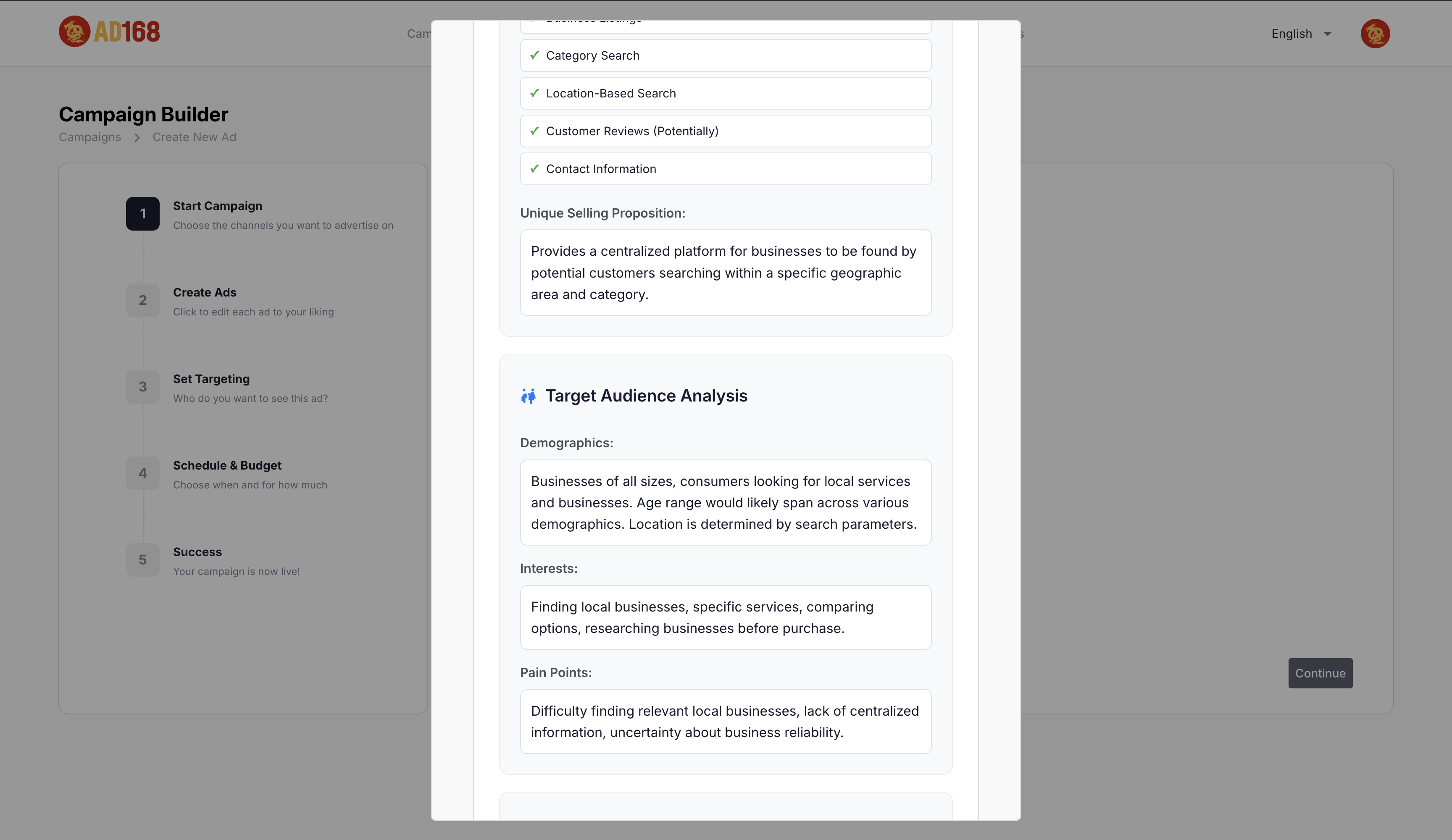 Ask AI Feature